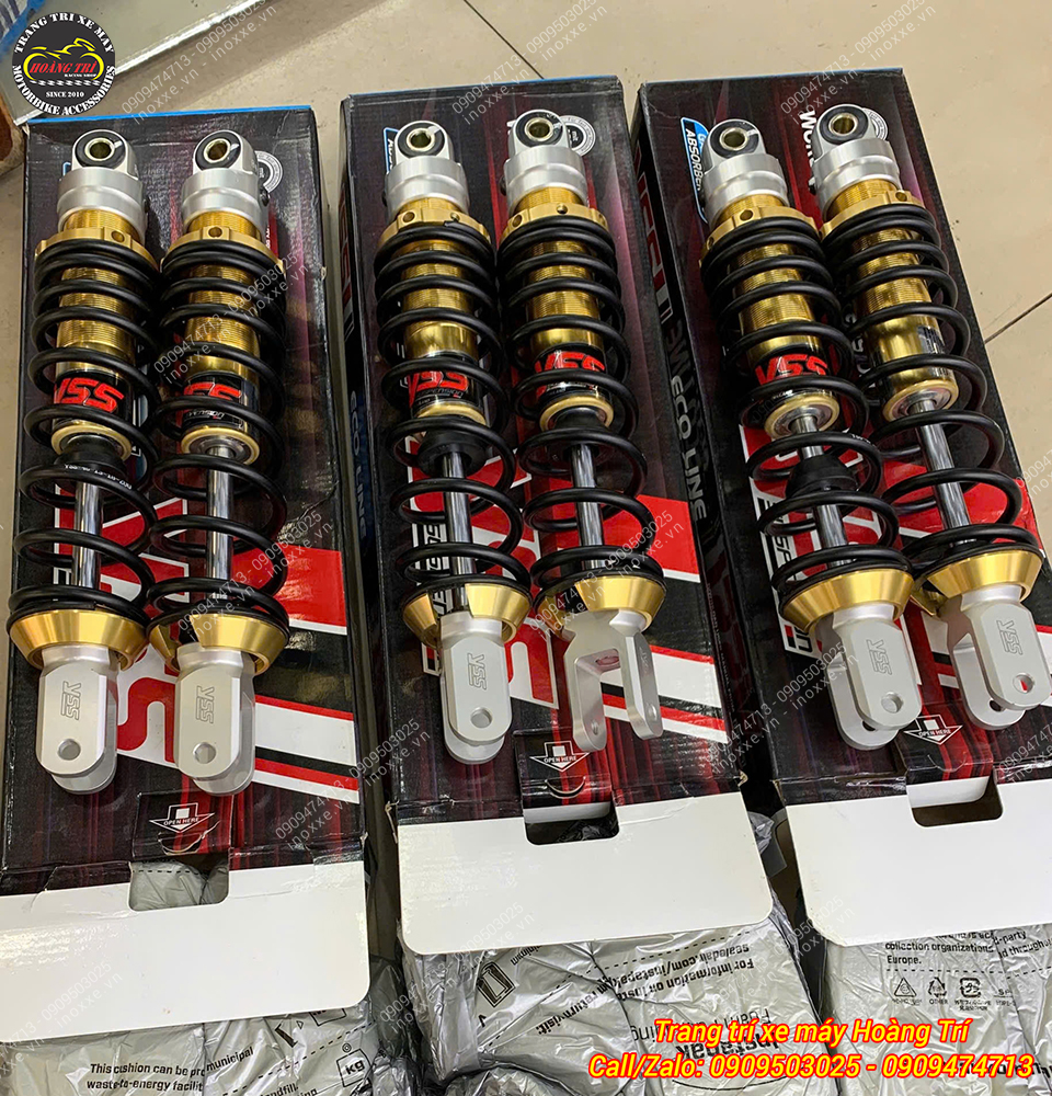 Phuộc YSS G-Series không bình dầu cho xe Airblade 110, PCX 2010, SH Ý, NVX