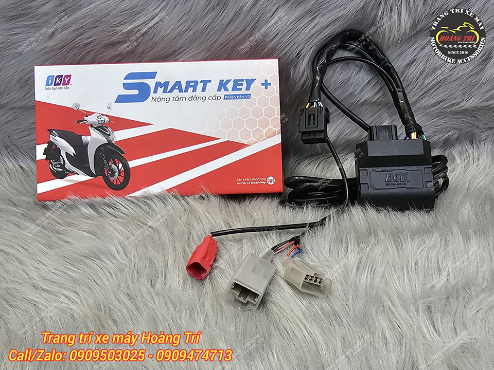Nâng cấp tính năng chống cướp cho xe Sh 350i - Iky Smartkey