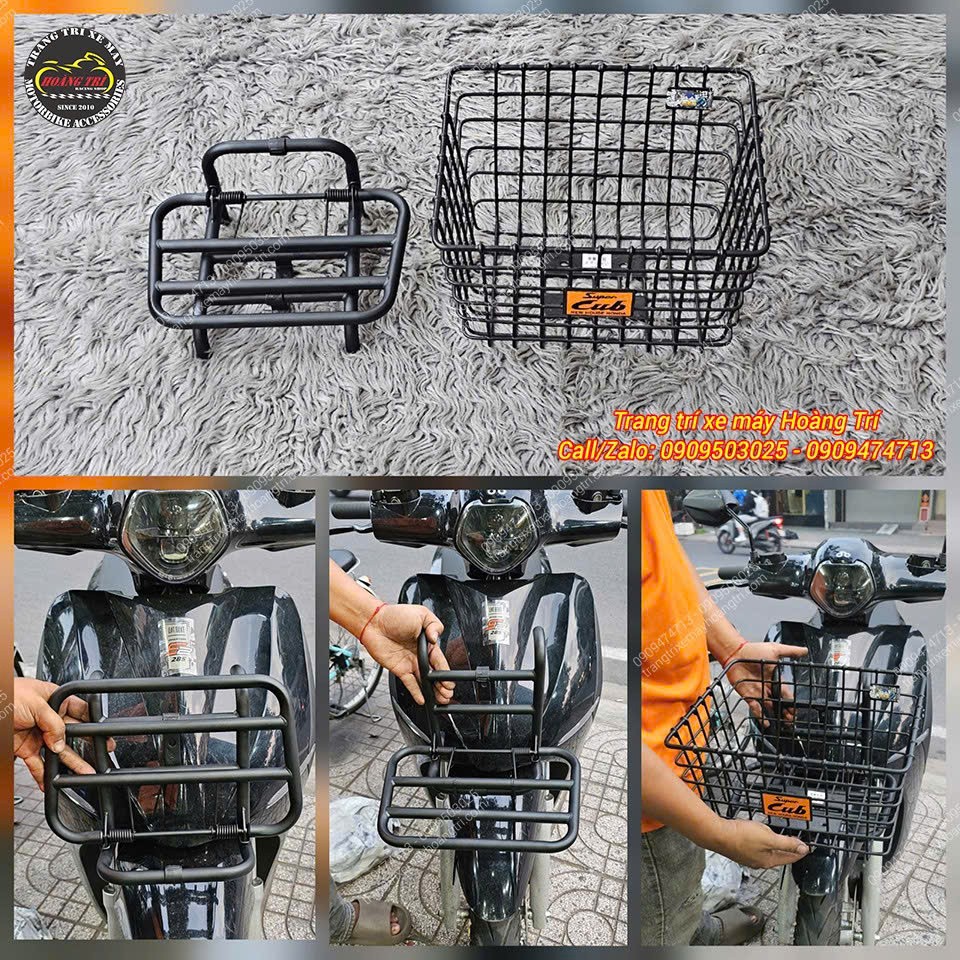 Trọn bộ baga và rổ trước mặt nạ Datbike Quantum
