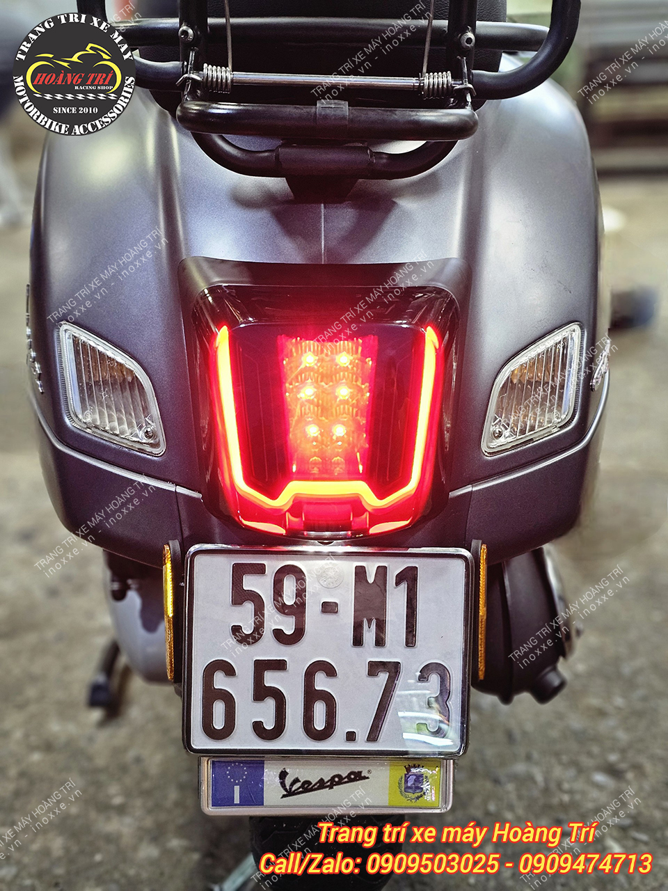 Cụm đèn hậu Vespa GTS kiểu Zelioni