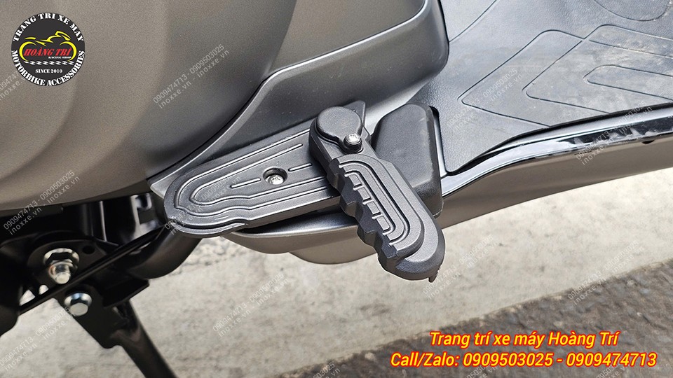 Gác chân sau xe ga Espero 50cc kiểu Vespa