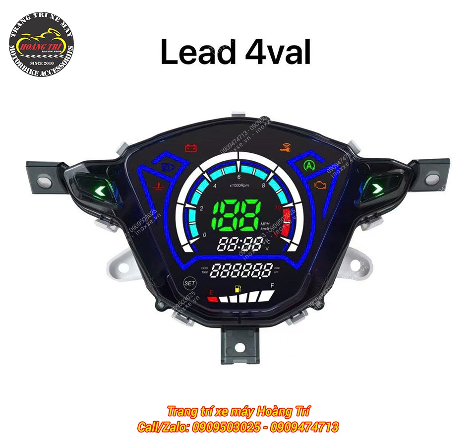 Đồng hồ điện tử Honda Lead - Sum Racing Plus 2025