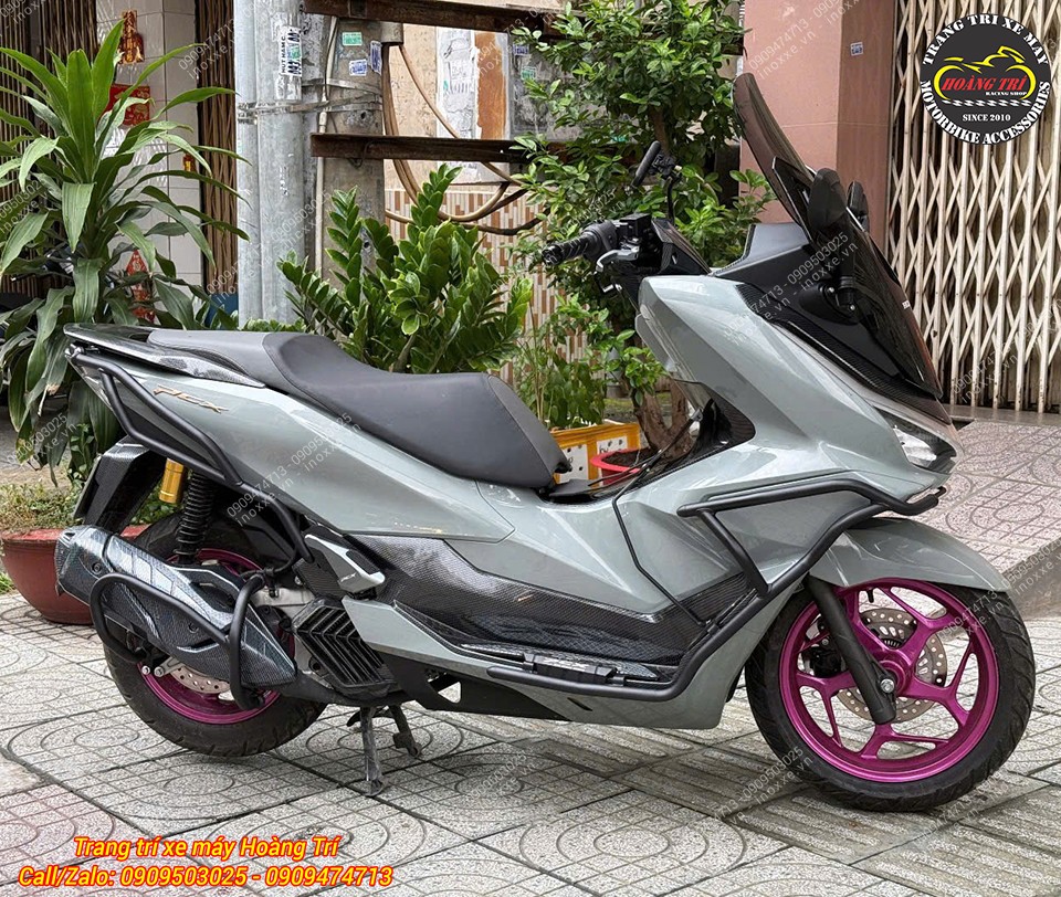 Độ kiểng PCX 160 2026 loạt đồ chơi gần 15 triệu - Ngoại hình thay đổi ra sao?