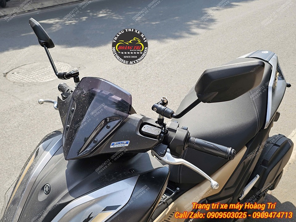 Chân kính xoay nhôm CNC 360 độ mẫu trơn