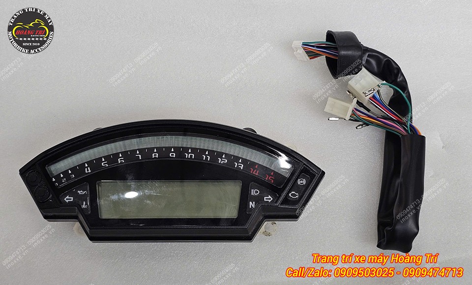 Độ đồng hồ ZX10R cho xe Winner