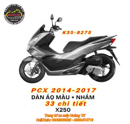 Dàn áo PCX 2014-2017 chính hãng Honda