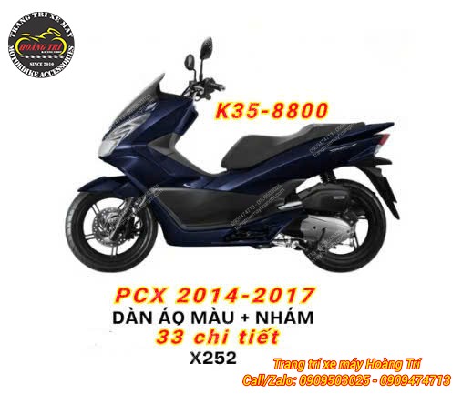 Dàn áo PCX 2014-2017 chính hãng Honda