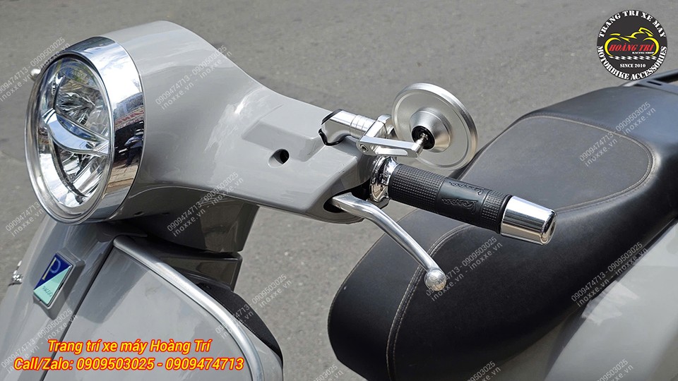 Kính hậu kiểu Motogadget tròn