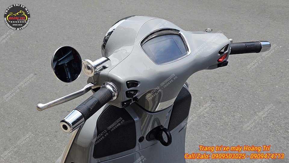 Kính hậu kiểu Motogadget tròn