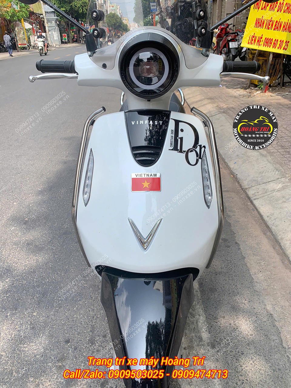 Khung bảo vệ xe máy điện EVO