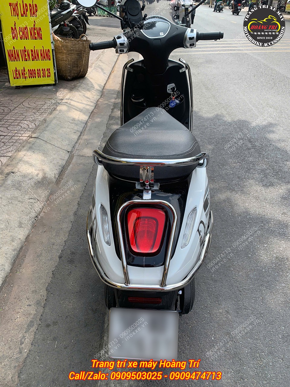 Khung bảo vệ xe máy điện EVO