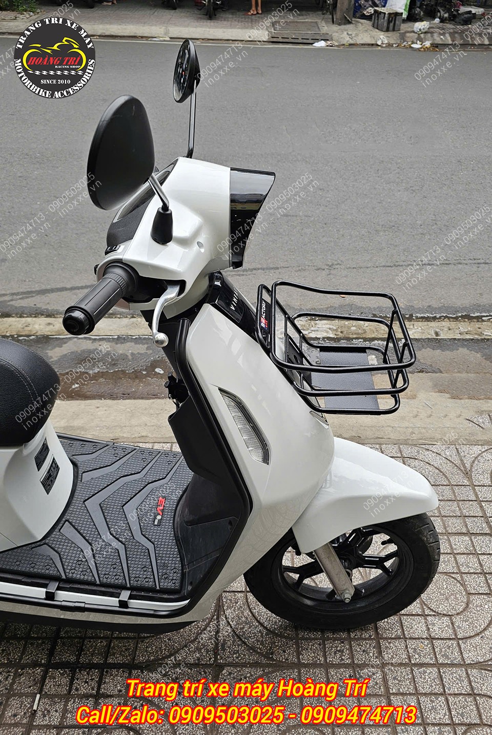 Khung bảo vệ xe máy điện EVO