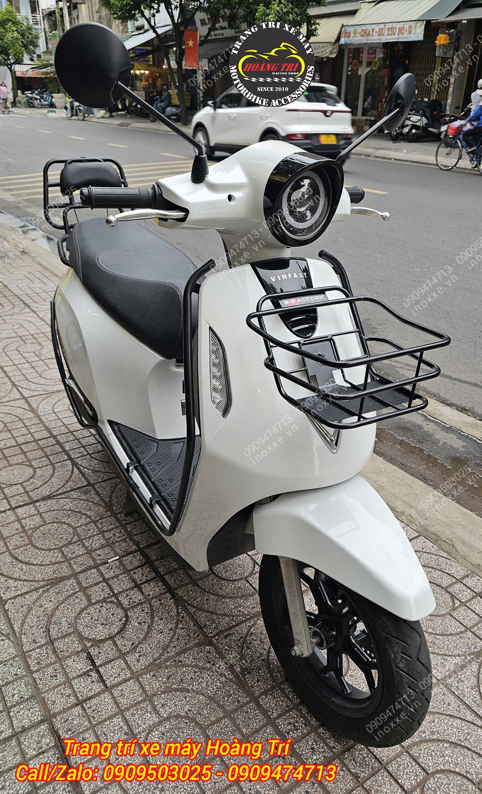 Khung bảo vệ xe máy điện EVO