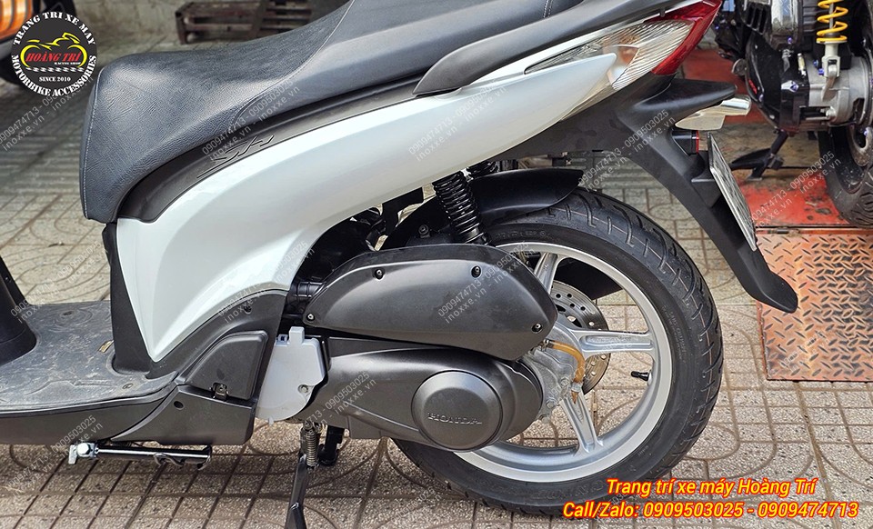 Sơn xe Sh - Sơn full dàn áo màu và áo nhám