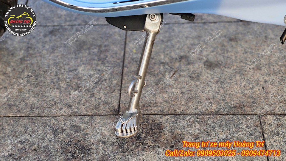 Bộ chân chống inox 304 Vespa Sprint/Primavera