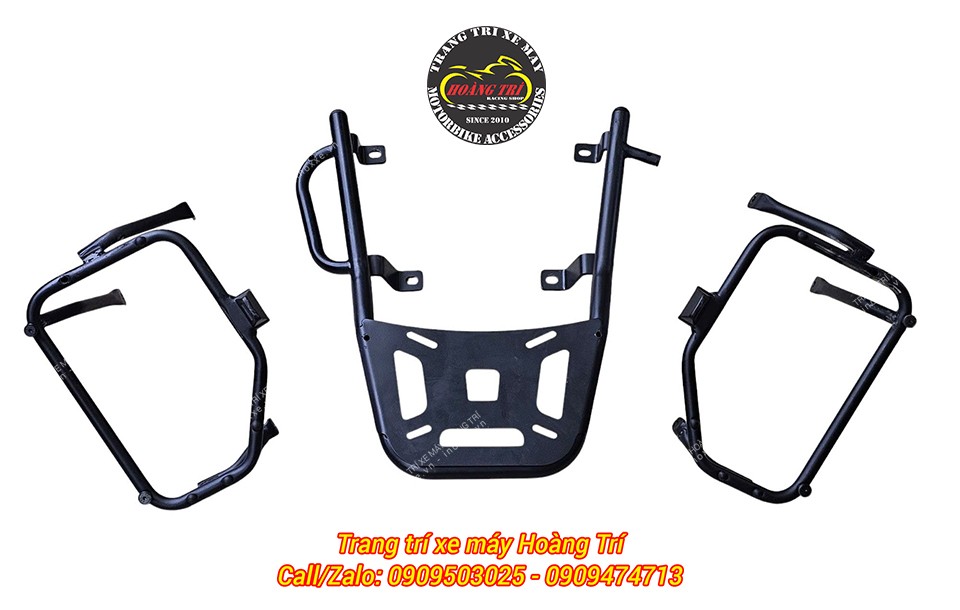 Trọn bộ Baga sau và thùng hông Givi E22N cho xe ADV 160