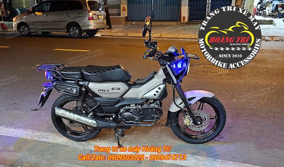 Độ bánh mâm và nâng cấp đĩa sau cho xe PG-1