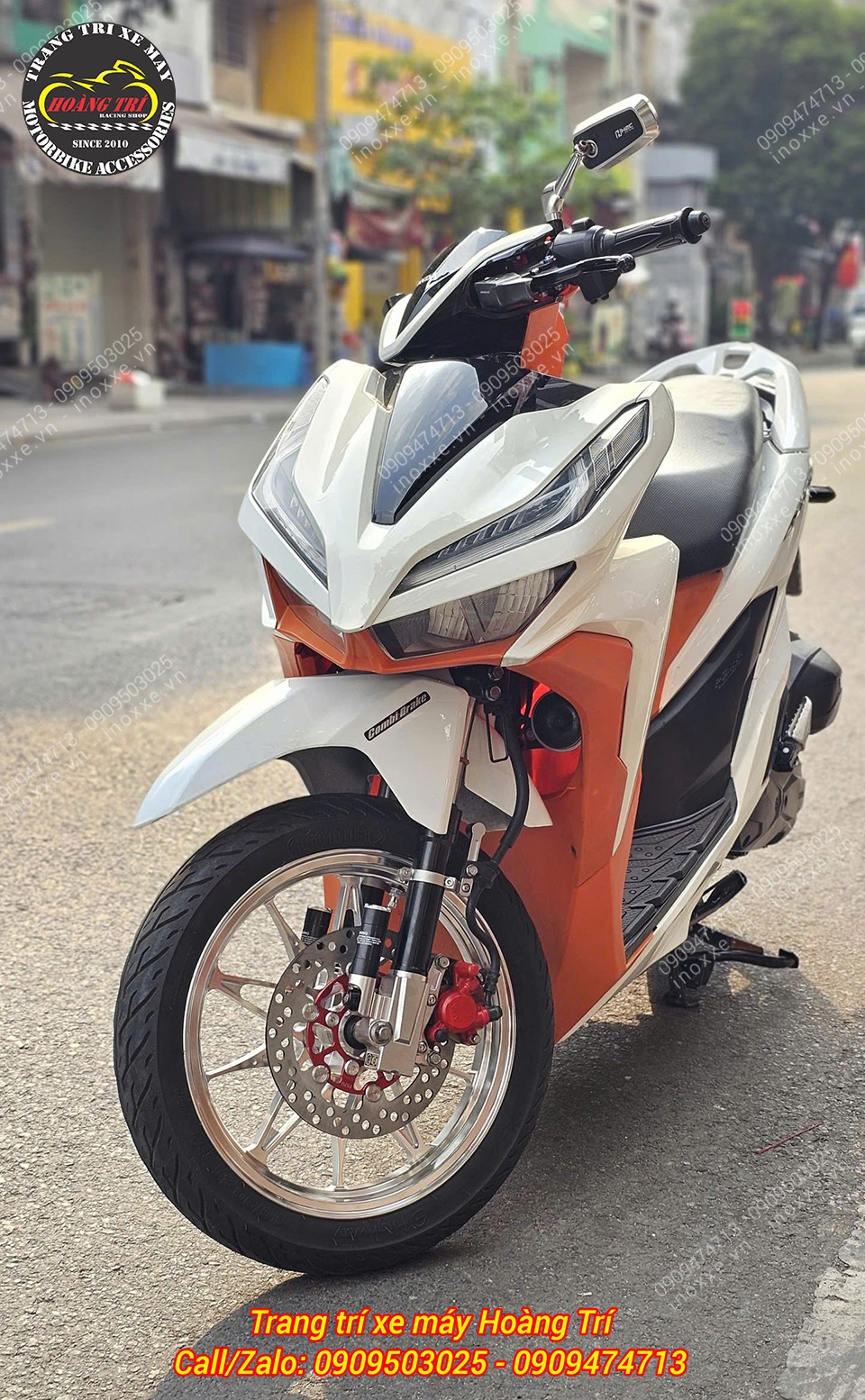 Phuộc trước King Ham Vario 125/150 nhôm CNC