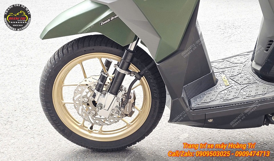 Phuộc trước King Ham Vario 125/150 nhôm CNC