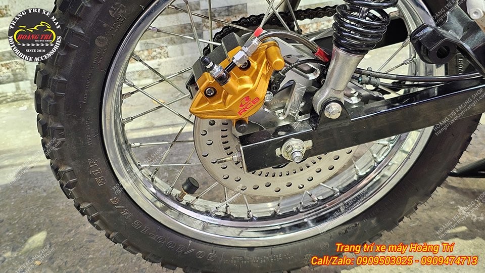 Độ đĩa sau cho xe PG-1