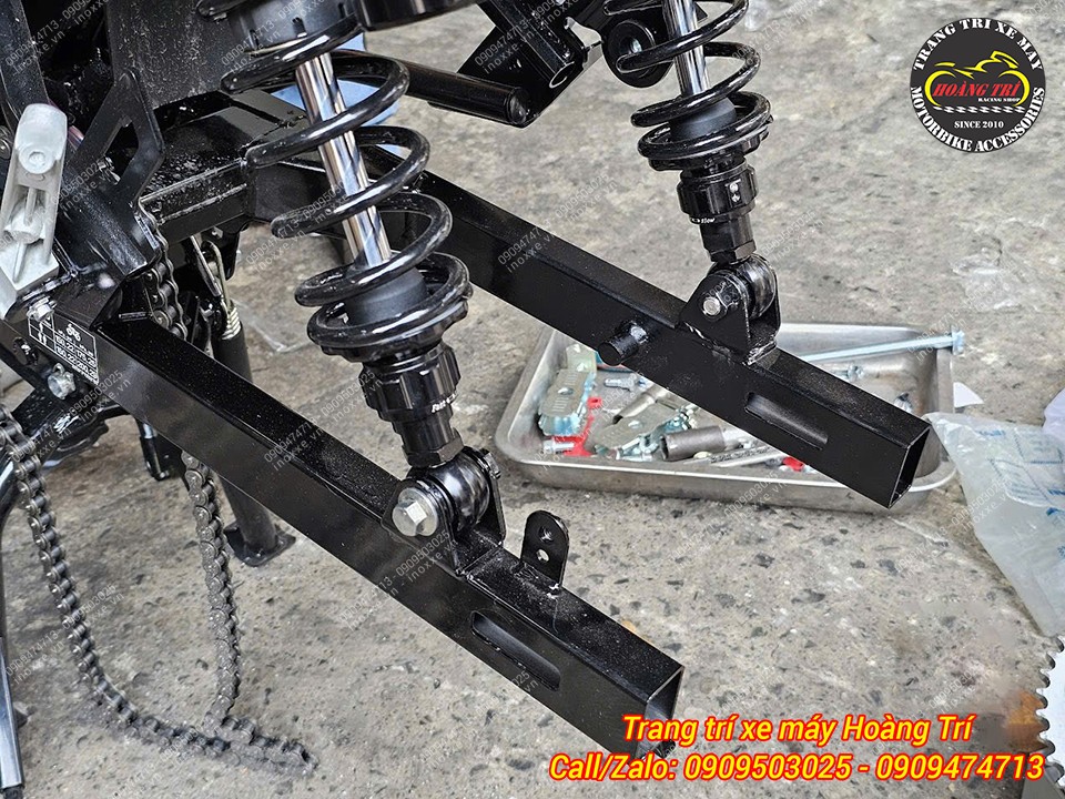 Độ đĩa sau cho xe PG-1