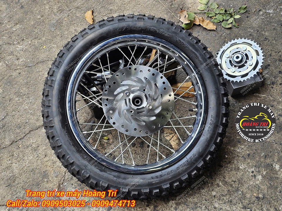 Độ đĩa sau cho xe PG-1