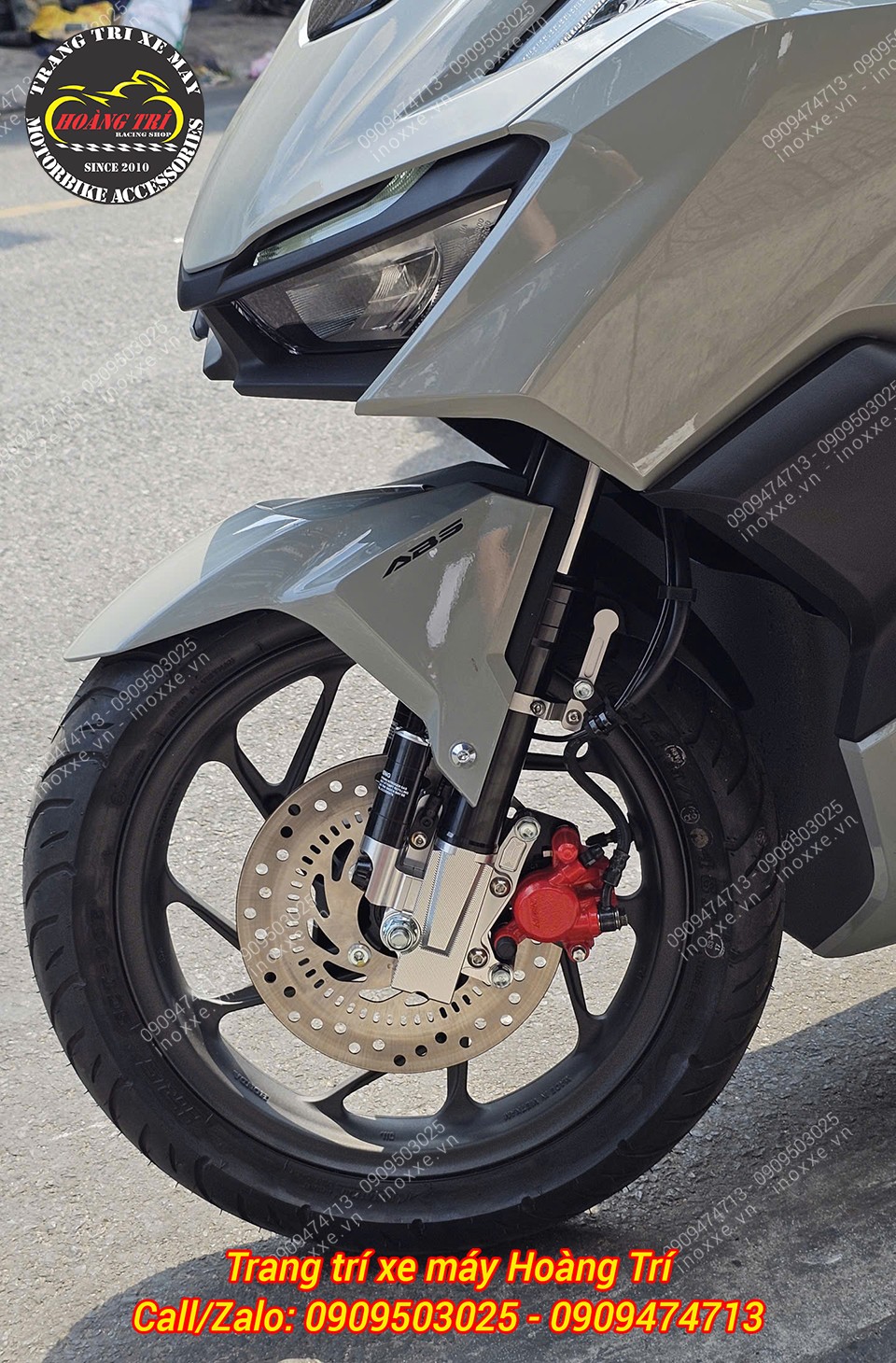 Phuộc trước KingHam Vario 160 nhôm CNC