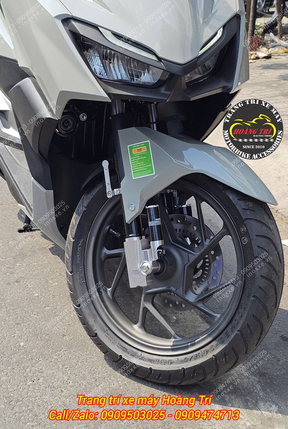 Phuộc trước KingHam Vario 160 nhôm CNC