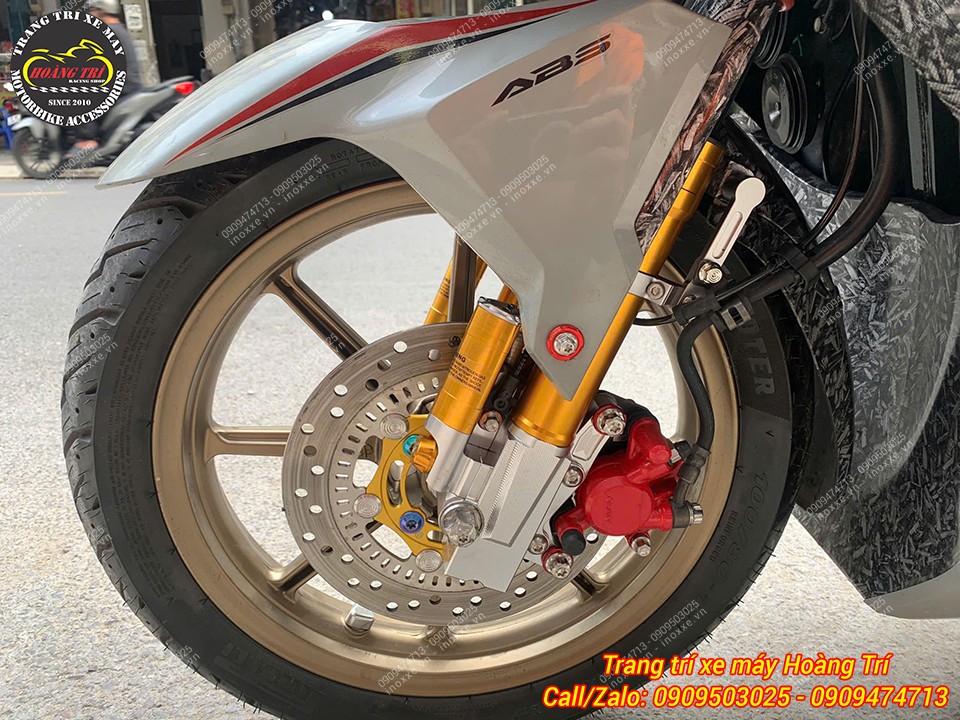 Phuộc trước KingHam Vario 160 nhôm CNC