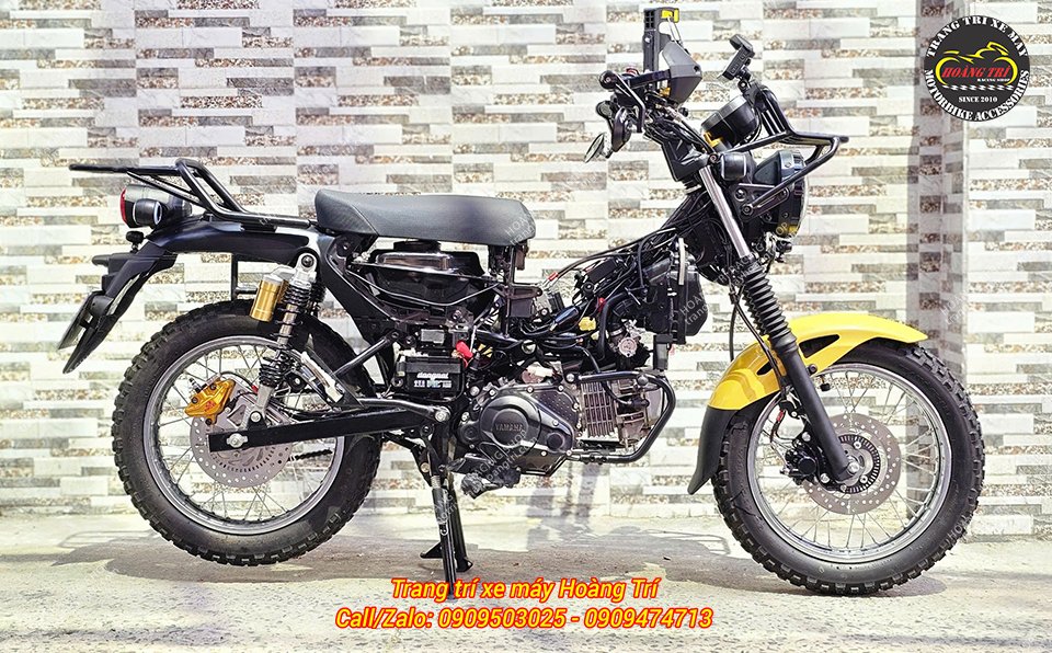 Heo dầu sau Racing Boy S45 dành cho Exciter 150 / Raider / Satria