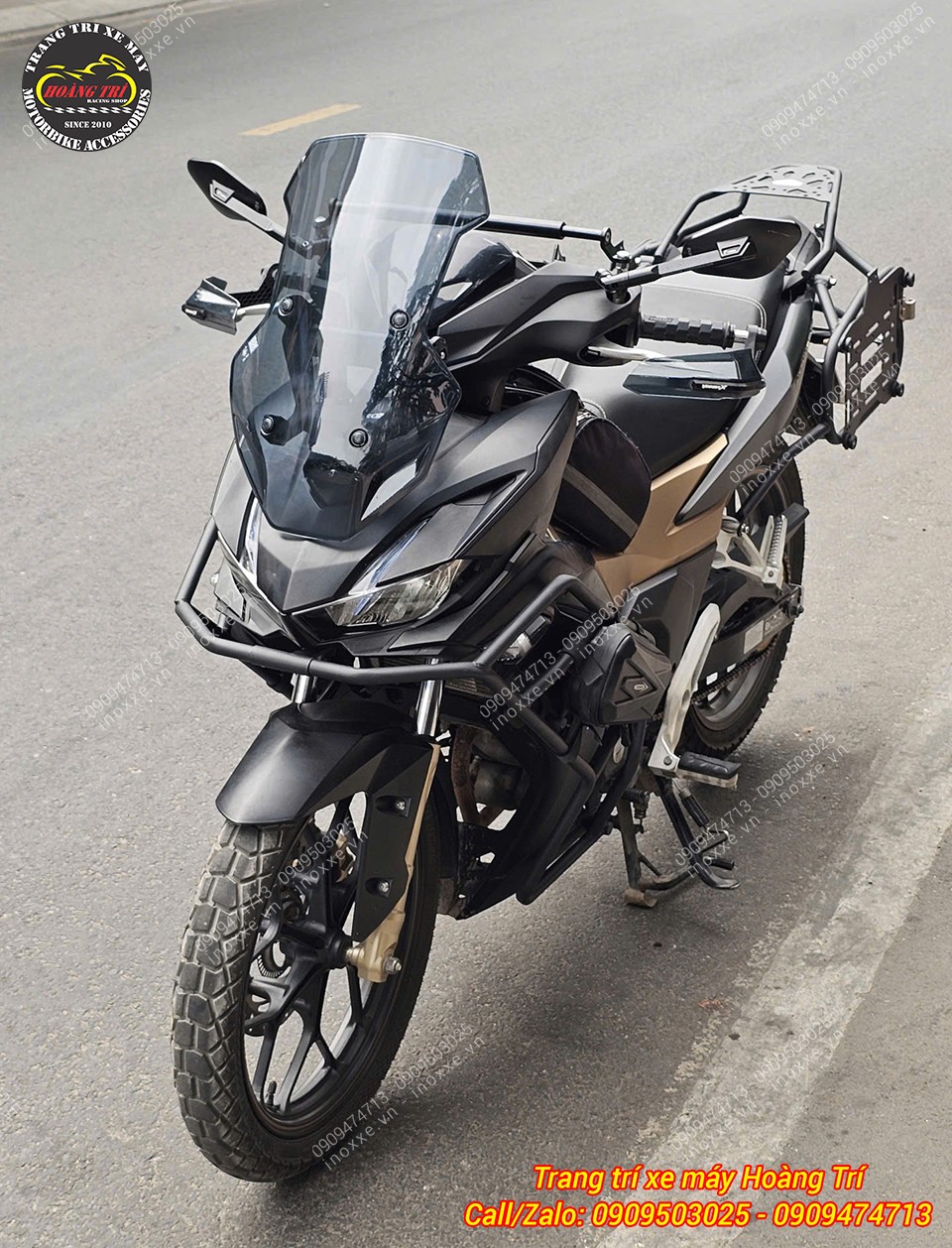 Kính chắn gió ADV Zhi.Pat độ cho xe Winner X