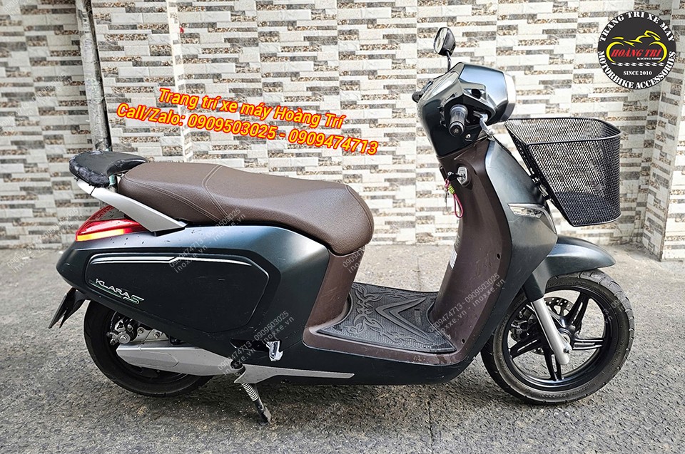 Rổ trước mặt nạ xe máy điện Vinfast Klara, Feliz