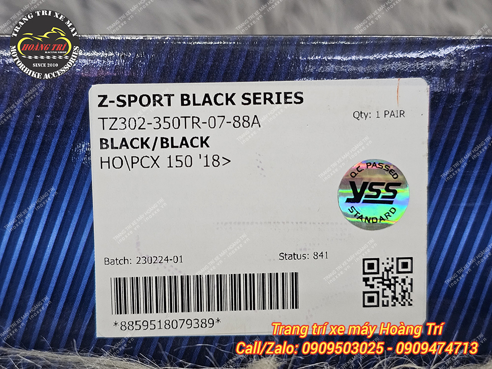 Phuộc YSS Z-Sport dành cho PCX 150 2018-2021