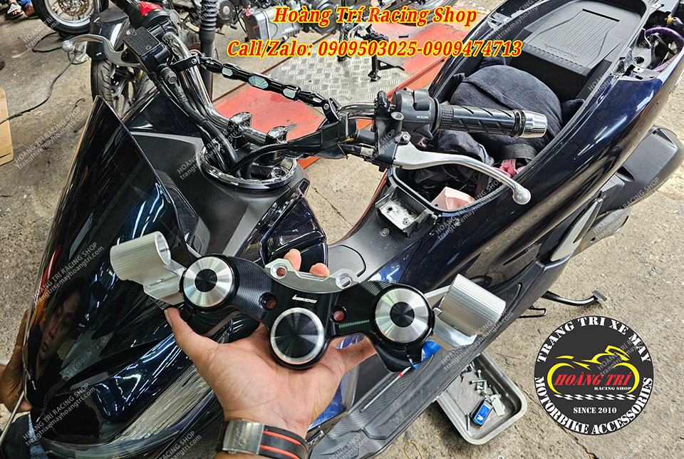 Ghi đông Biker HO730 chính hãng Thái Lan có thể điều chỉnh