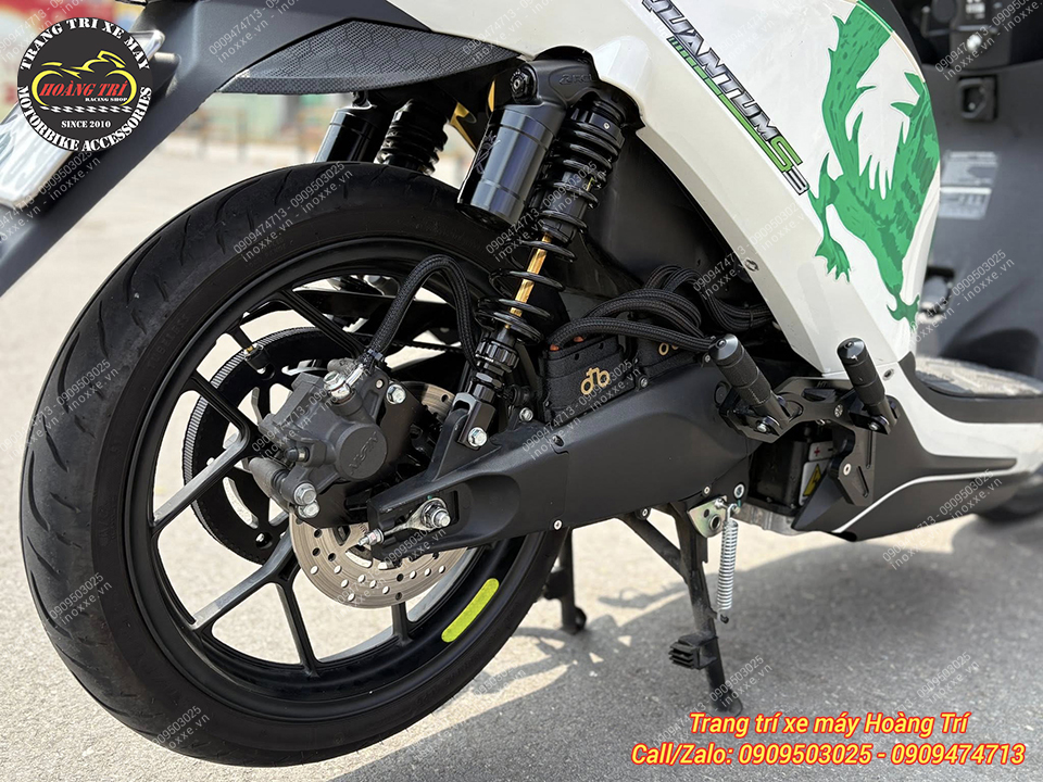Gác chân phụ HTR cho xe Dat Bike Quantum