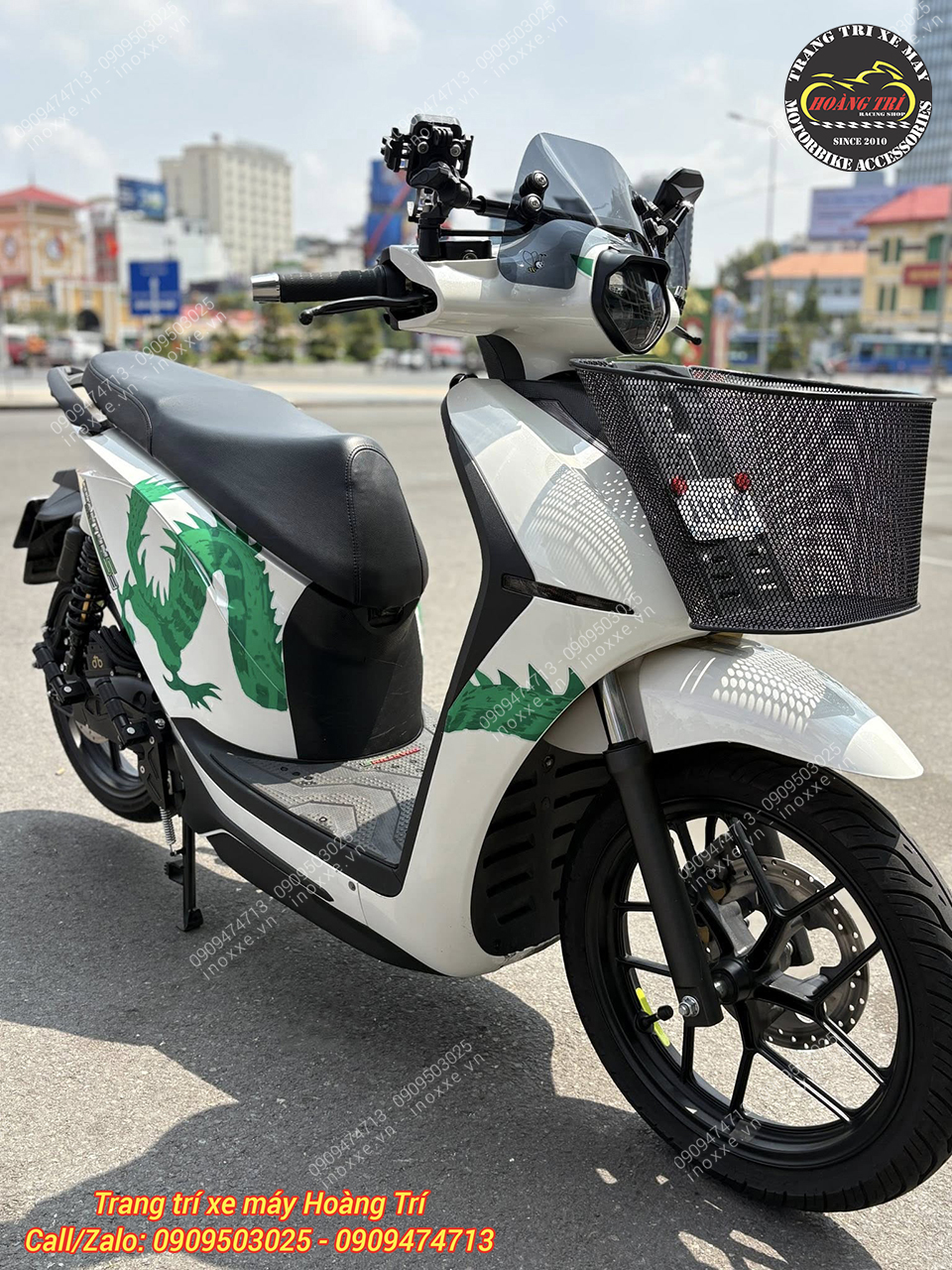 Gác chân phụ HTR cho xe Dat Bike Quantum