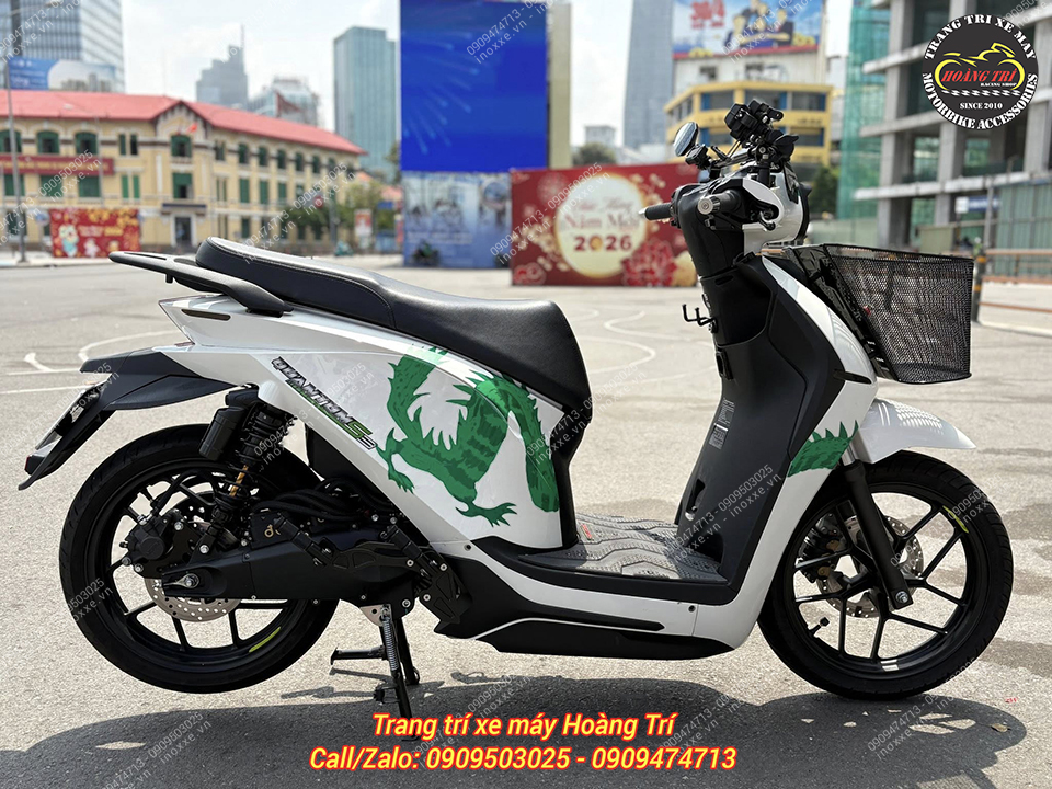Gác chân phụ HTR cho xe Dat Bike Quantum