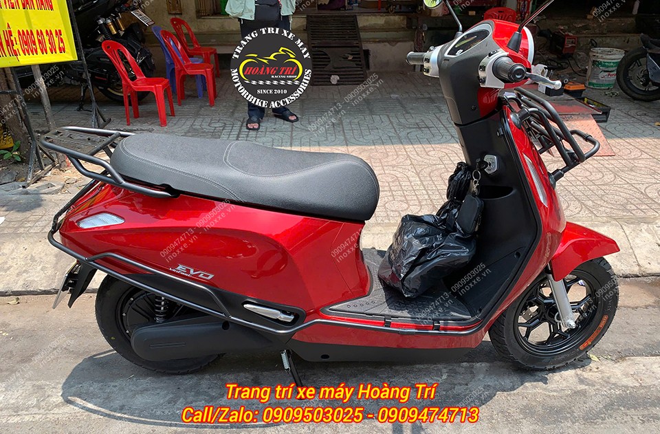 Trọn bộ 3 món phụ kiện xe máy điện EVO 200
