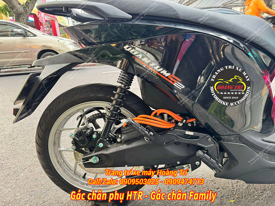 Gác chân phụ HTR cho xe Dat Bike Quantum