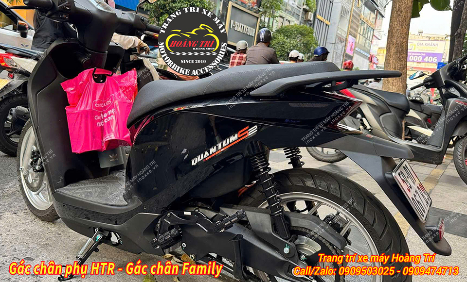 Gác chân phụ HTR cho xe Dat Bike Quantum