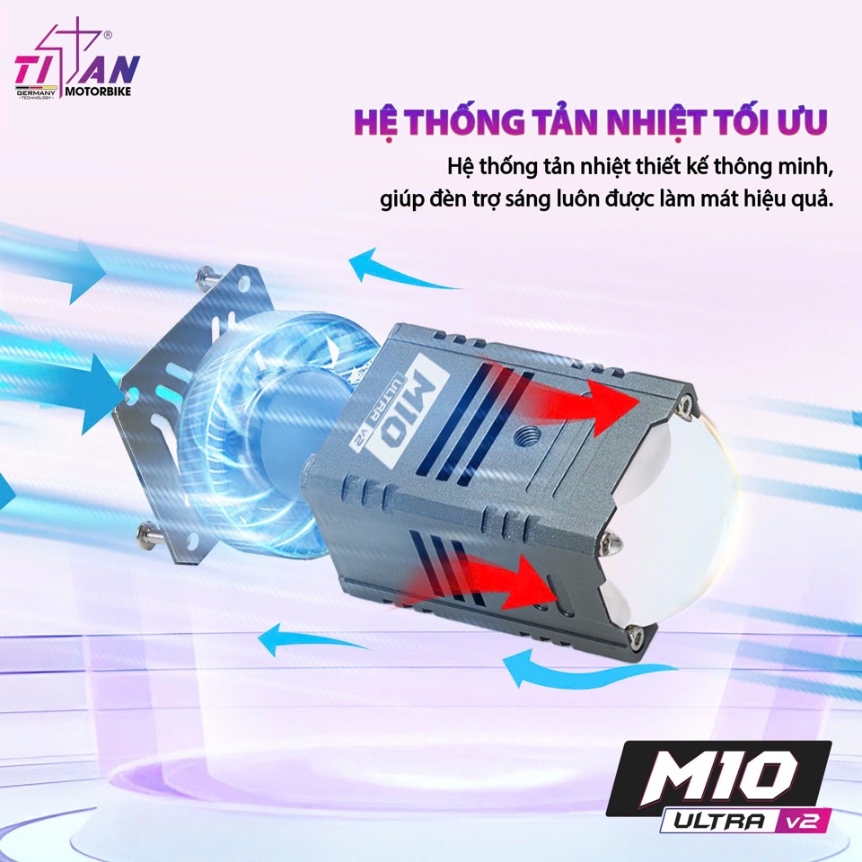 Đèn trợ sáng mini M10 Ultra V2