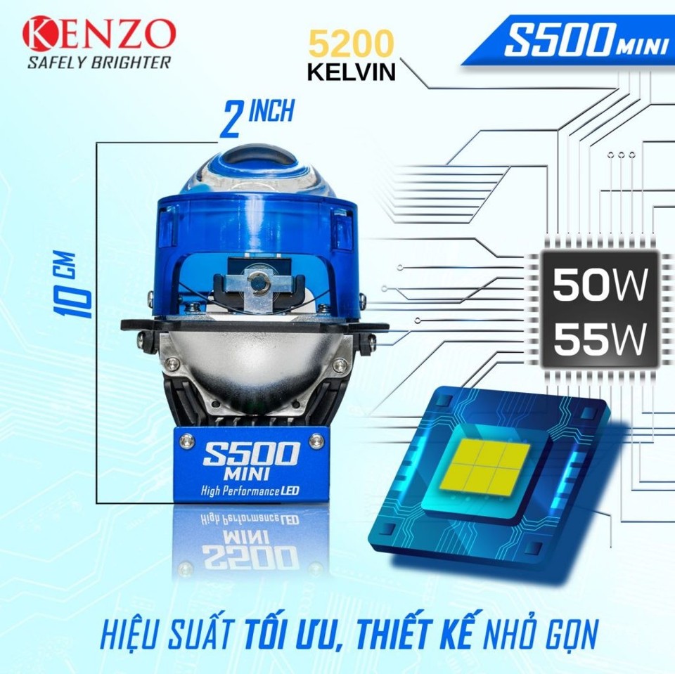 Bi cầu Kenzo S500 mini 2.0