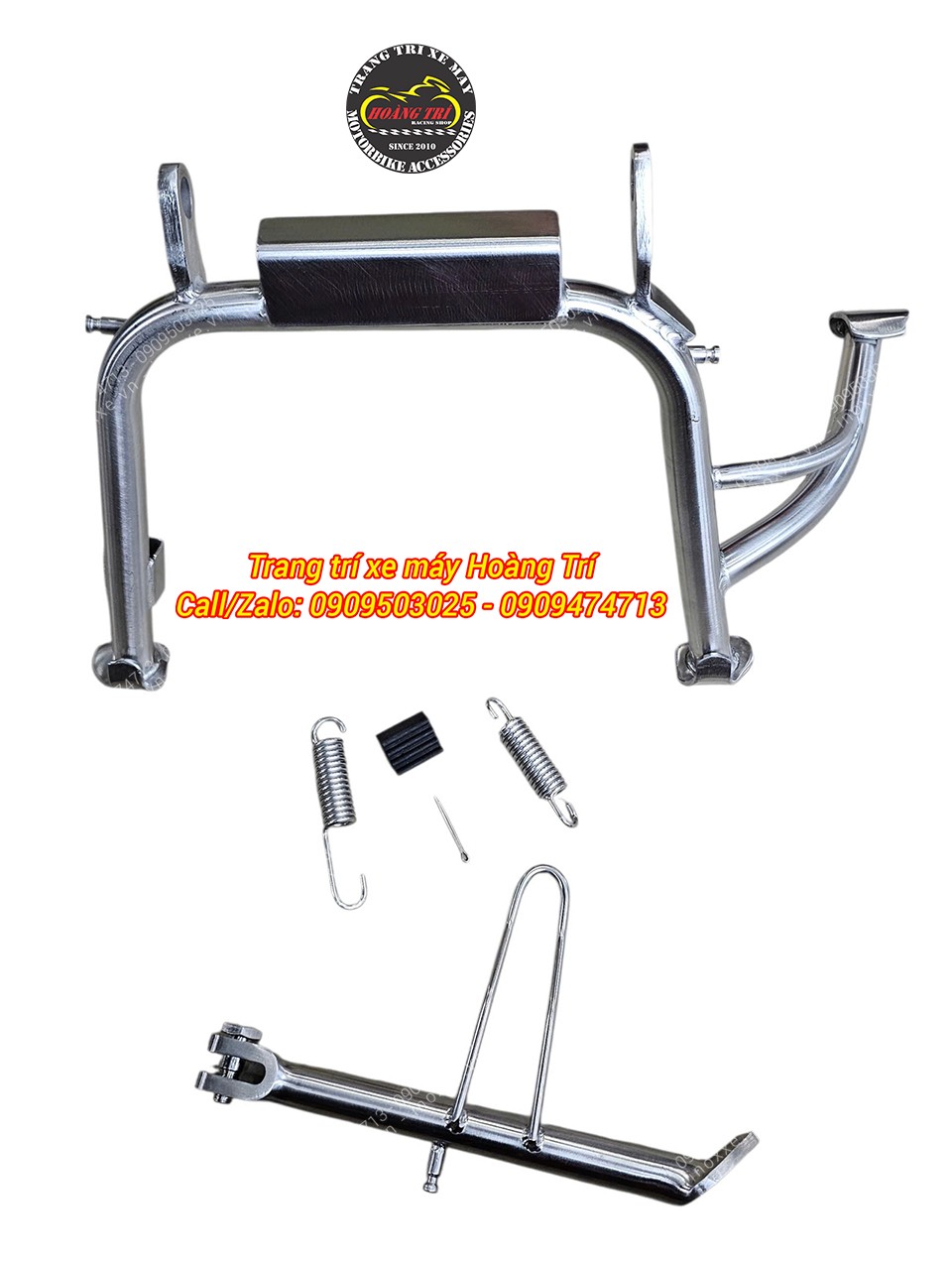 Bộ chân chống inox SH Ý - LCR