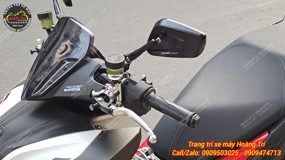 Kính hậu kiểu H2C E3