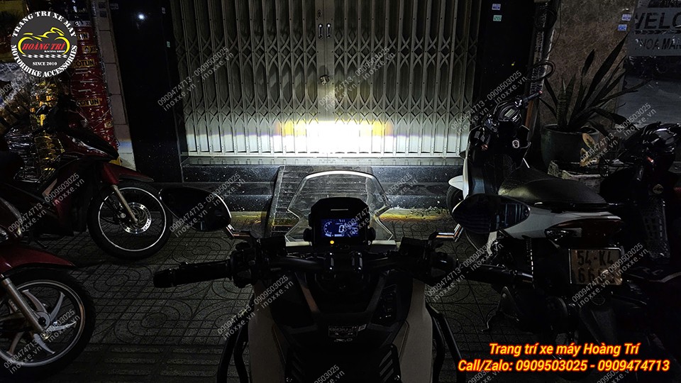 Đèn trợ sáng mini F1 GT Titan Moto