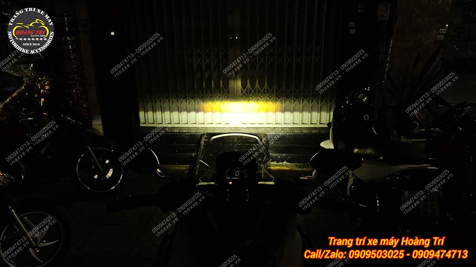 Đèn trợ sáng mini F1 GT Titan Moto