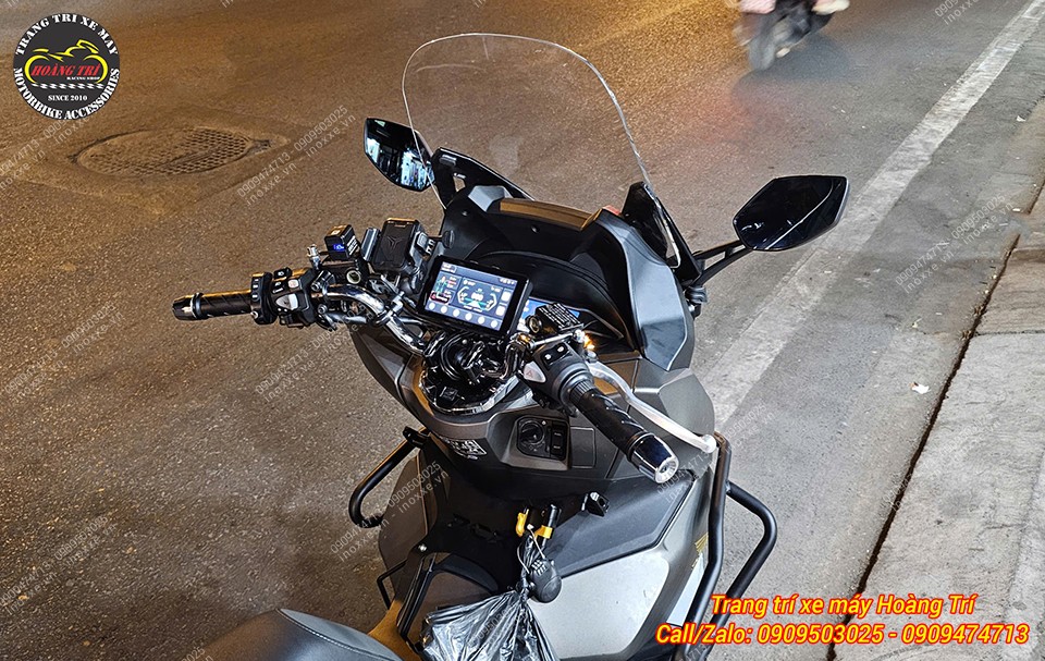 Kính chắn gió PCX 160 2021-2024 kiểu Forza 300 - NCL