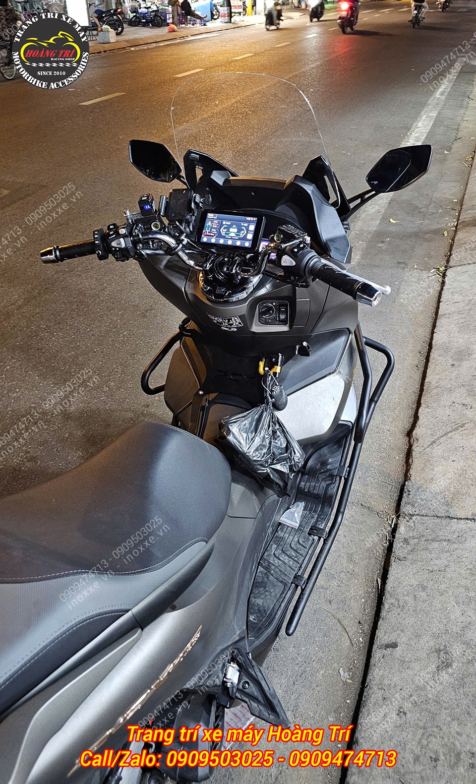 Kính chắn gió PCX 160 2021-2024 kiểu Forza 300 - NCL