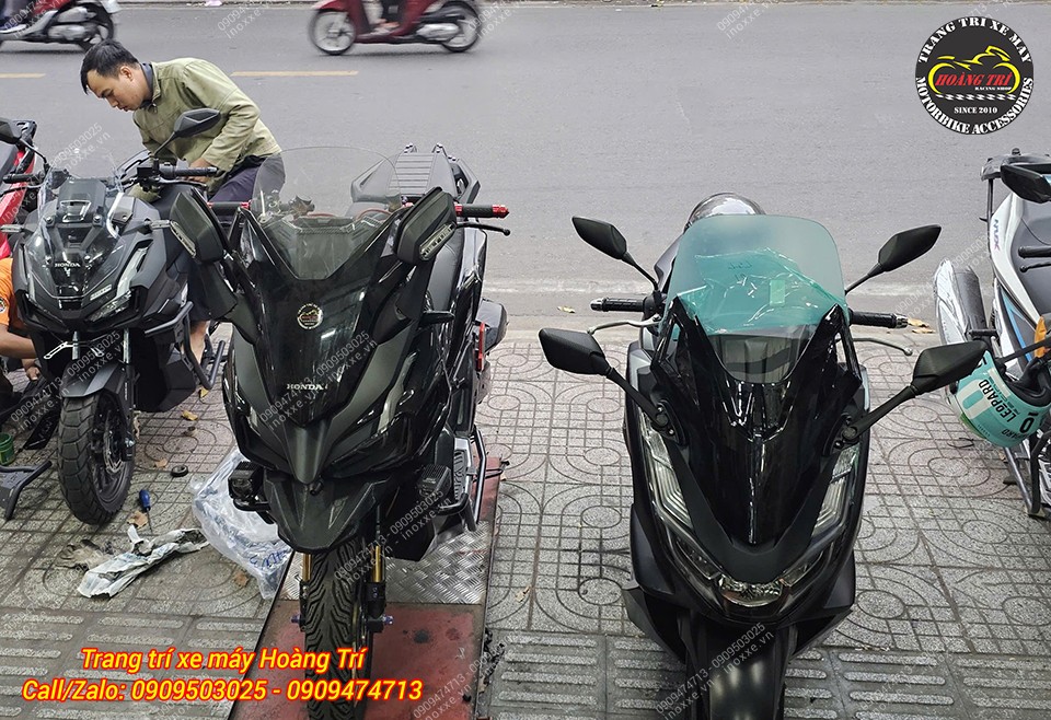 Kính chắn gió PCX 160 2021-2024 kiểu Forza 300 - NCL