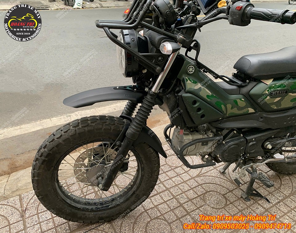 Dè trước phong cách cào cào cho xe Yamaha PG-1